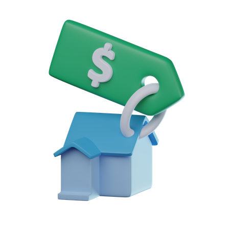 Property Price  3D Icon