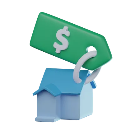 Property Price  3D Icon