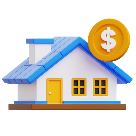 Property Price  3D Icon