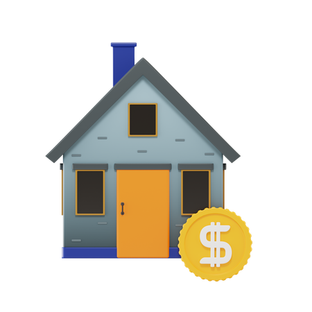 Property Price  3D Icon