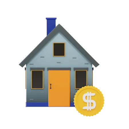 Property Price  3D Icon