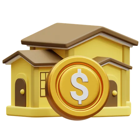 Property Price  3D Icon