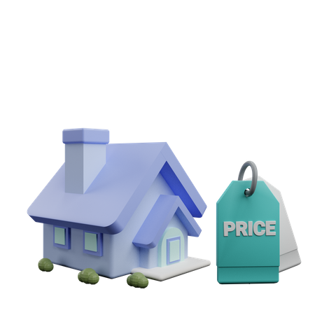 Property Price  3D Icon