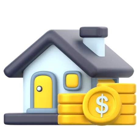 Property Price  3D Icon