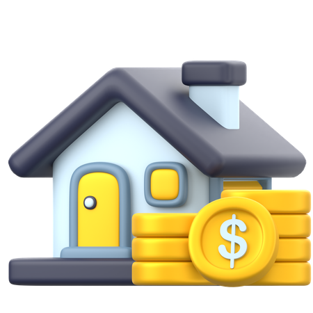 Property Price  3D Icon