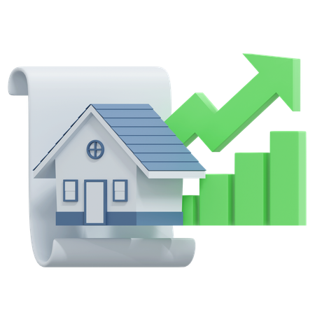 Property Price High  3D Icon