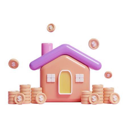 Property Profit  3D Icon