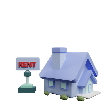 Property Rent  3D Icon