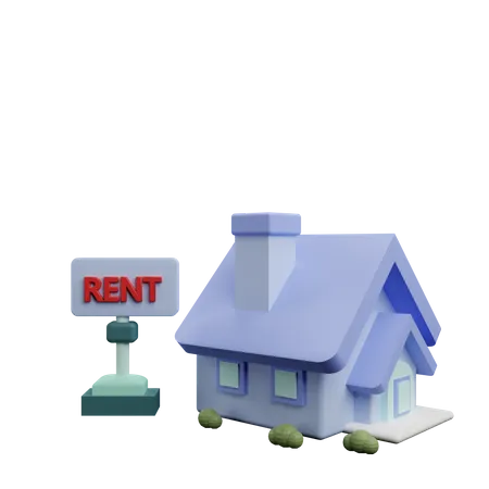 Property Rent  3D Icon