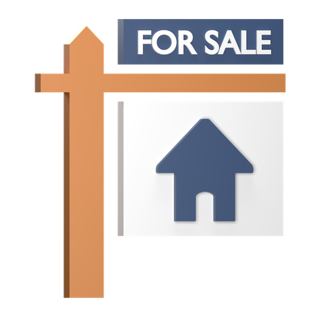 Property Sale  3D Icon