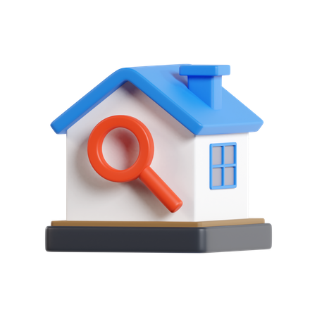 Property Search  3D Icon