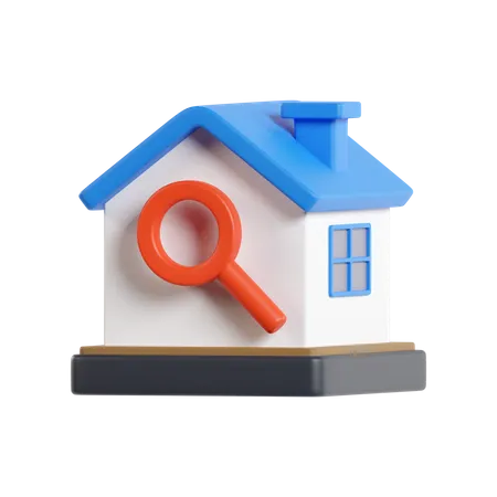 Property Search  3D Icon