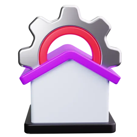 Property Settings  3D Icon