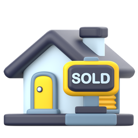 Property Sold  3D Icon