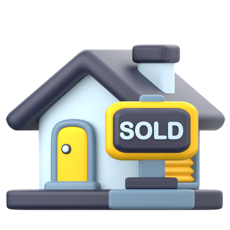 Property Sold  3D Icon