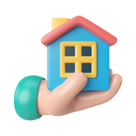 Hogar  3D Icon