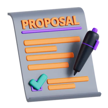 Proposal Document  3D Icon