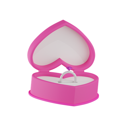 Proposal Ring 3D Icon