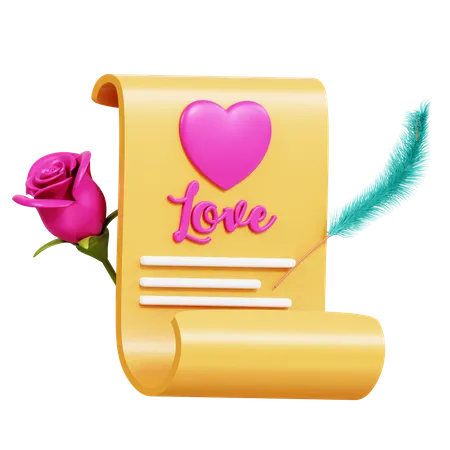 Proposition d'amour  3D Icon