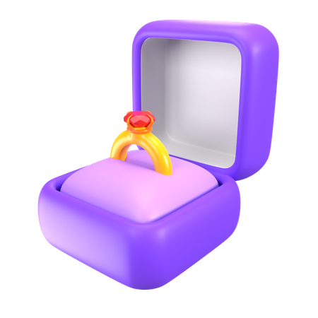 Proposition de mariage  3D Icon