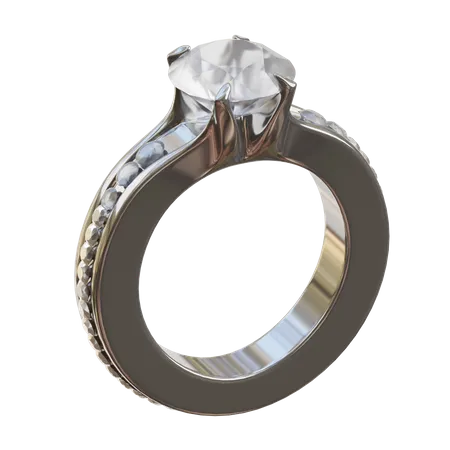 Bague de proposition  3D Icon