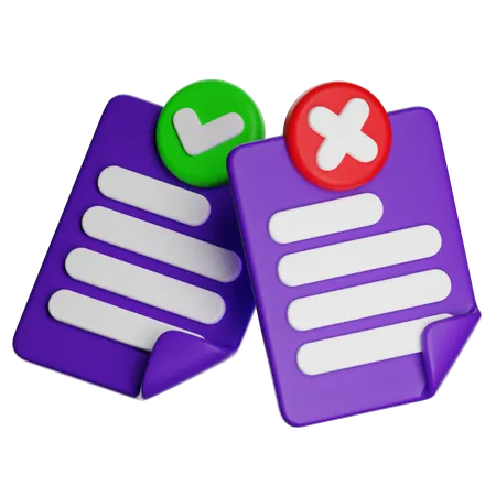Pros And Cons  3D Icon
