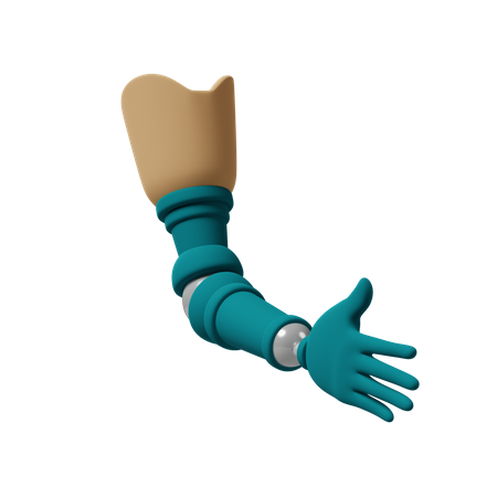 Prosthetic Arm  3D Icon