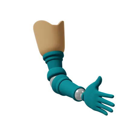 Prosthetic Arm  3D Icon