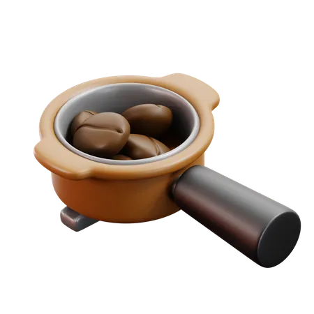 Protafiltro de cafe  3D Icon