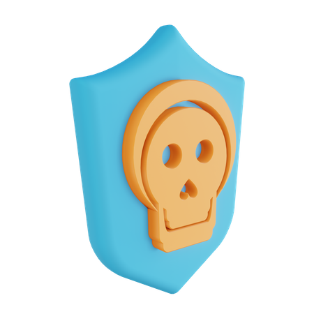 Proteção contra o vírus  3D Icon