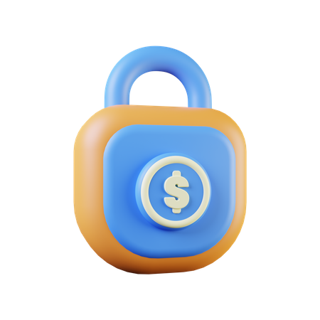 Proteção de dinheiro  3D Icon