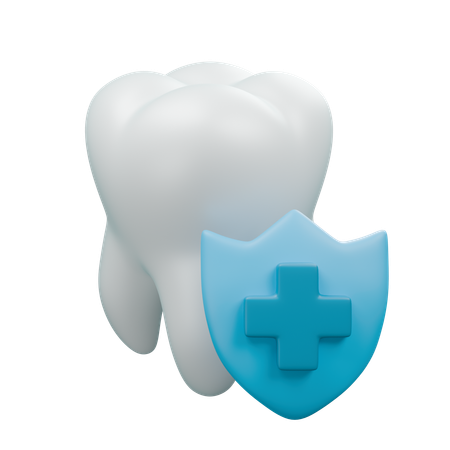 Proteção dos dentes  3D Icon