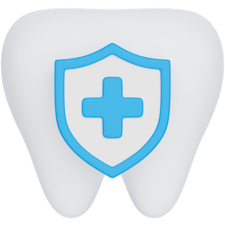 Proteção dentária  3D Icon