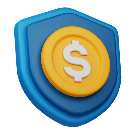 Proteção financeira  3D Icon
