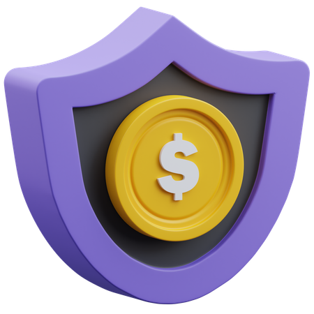 Proteção financeira  3D Icon