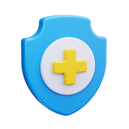 Proteção Médica  3D Icon