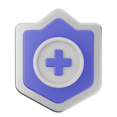 Añadir protección de escudo  3D Icon