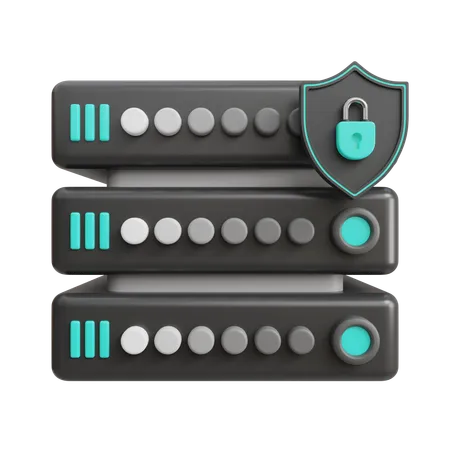 Protección de Datos  3D Icon