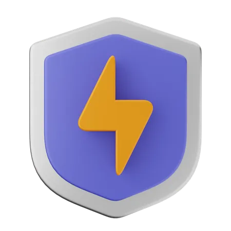 Protección del escudo de carga  3D Icon