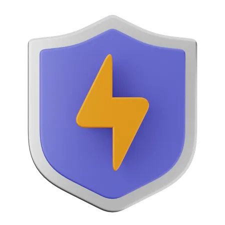 Protección del escudo de carga  3D Icon