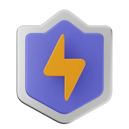 Protección del escudo de carga  3D Icon