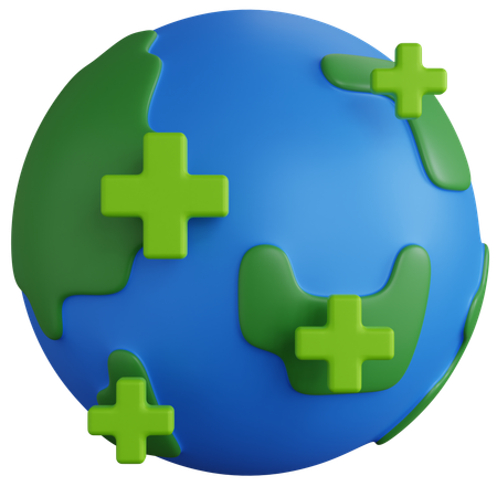 Protección de la tierra  3D Icon