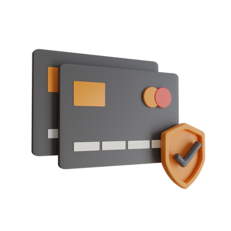 Protección de pago  3D Icon