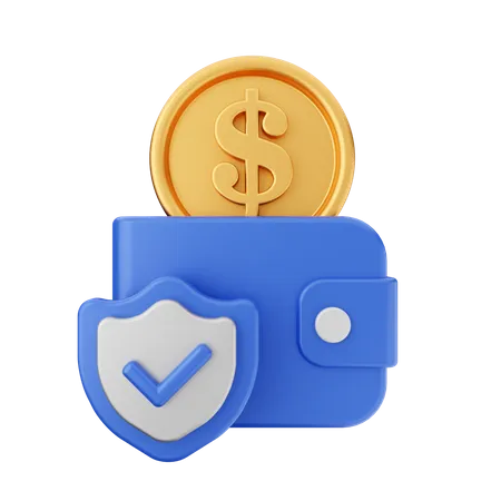 Protección de pago  3D Icon