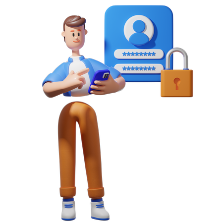 Protección de perfil  3D Icon
