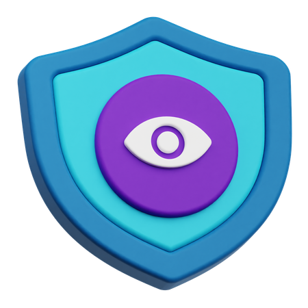 Ver protección  3D Icon