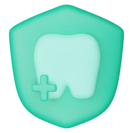 Protección dental  3D Icon