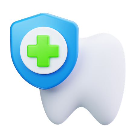 Protección dental  3D Icon