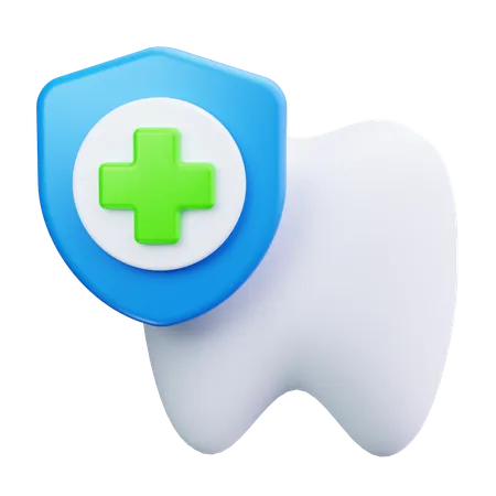 Protección dental  3D Icon