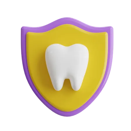 Protección dental  3D Icon